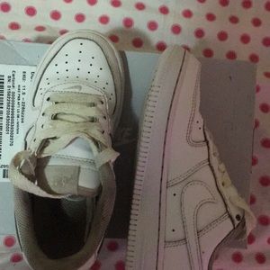 White Air Force ones